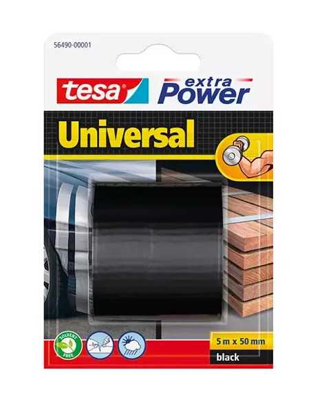 NASTRO UNIVERSALE TESA EXTRA POWER NERO - TESA | Utensili Store