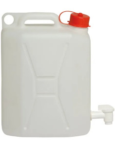 TANICA IN PLASTICA CON RUBINETTO  - Senza Marca