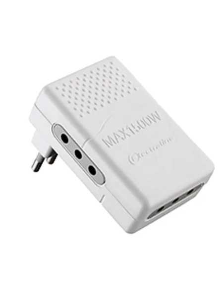 ADATTATORE TRIPLO SALVASPAZIO BIANCO - ELECTRALINE | Utensili Store