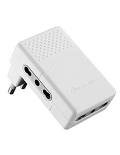 ADATTATORE TRIPLO SALVASPAZIO 16A BIANCO - ELECTRALINE