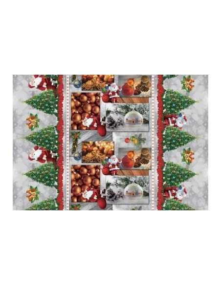 TOVAGLIATO NATALE PVC 'JOY SANTA' - Senza Marca | Utensili Store