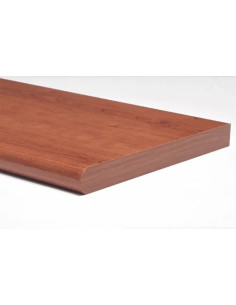 MENSOLA MELAMINICA STONDATO CILIEGIO - UNOLEGNO