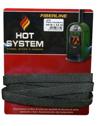 GUARNIZIONE STUFA AUTOADESIVA FIBERLINE - Senza Marca | Utensili Store