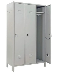 ARMADIO METALLO SPOGLIATOIO 3 POSTI - PROMETAL