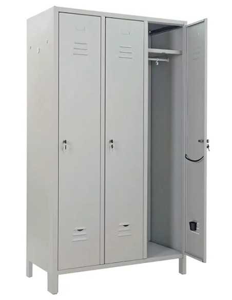 ARMADIO METALLO SPOGLIATOIO 3 POSTI - PROMETAL | Utensili Store