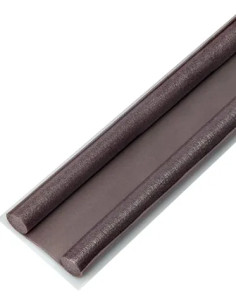 PARAFREDDO SOTTOPORTA DOUBLE STOP 95CM MARRONE - Senza Marca