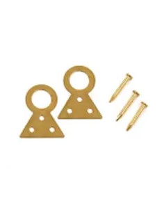 ATTACCAGLIE FISSE OTTONATE N°2 MAURER BL.6PZ - MAURER