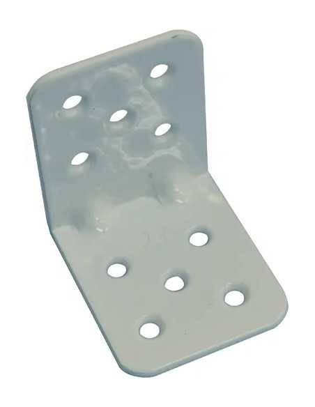 PIASTRA PER TRAVI PIEGATA ACCIAIO BIANCO RINFORZATA - MINUTEX | Utensili Store