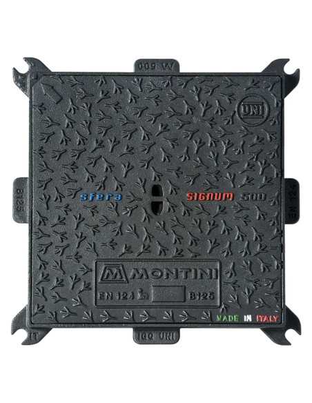 CHIUSINO IN GHISA B125 SIGNUM - MONTINI | Utensili Store