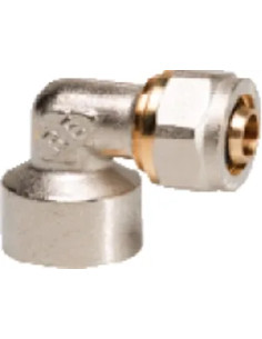 RACCORDO MULTISTRATO CURVO FEMMINA  - Senza Marca