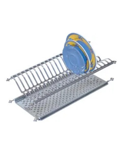 SCOLAPIATTI CON VASCHETTA ACCIAIO INOX - VI.TEL.