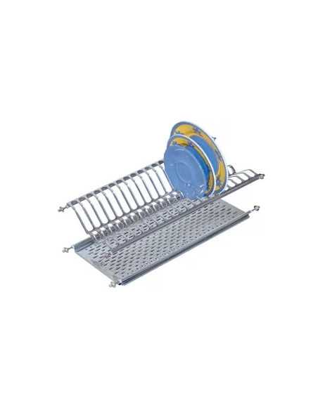 SCOLAPIATTI CON VASCHETTA ACCIAIO INOX - VI.TEL. | Utensili Store