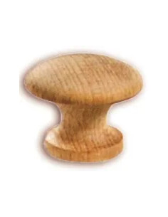 POMOLO IN LEGNO FAGGIO - Senza Marca