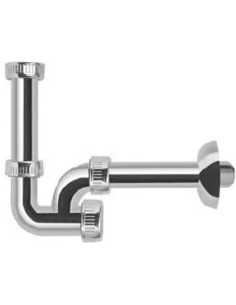 SIFONE A U ISPEZIONABILE X LAVABO/BIDET  - Senza Marca