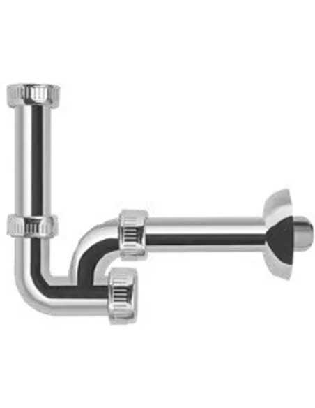 SIFONE A U ISPEZIONABILE X LAVABO/BIDET - Senza Marca | Utensili Store