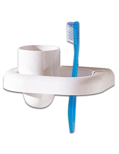 PORTASPAZZOLINI DUROLITE BIANCO - Senza Marca