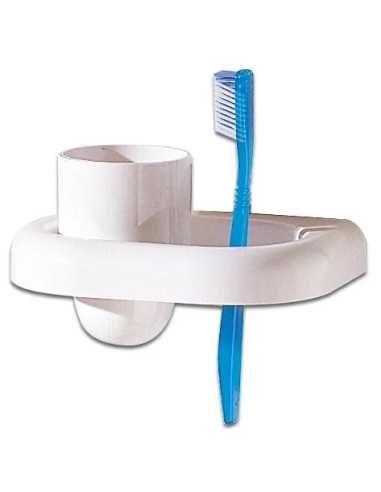 PORTASPAZZOLINI DUROLITE BIANCO - Senza Marca | Utensili Store