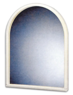 SPECCHIO DA BAGNO DUROLITE BIANCO - Senza Marca