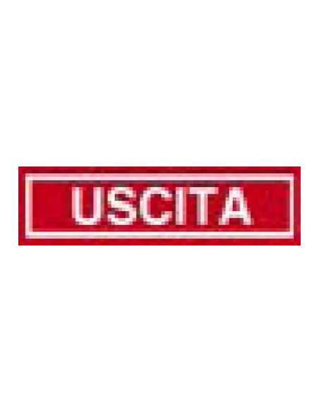 SEGNALETICA ADESIVA ROSSO - Senza Marca | Utensili Store