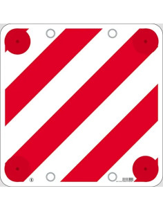 CARTELLO SEGNALETICA CANTIERE 'CARICO SPORGENTE' IN POLIONDA - STAMPLAST