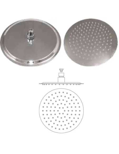 DOCCETTA GIUNTO ORIENTABILE TONDA ACCIAIO INOX - AMBROSIANA | Utensili Store