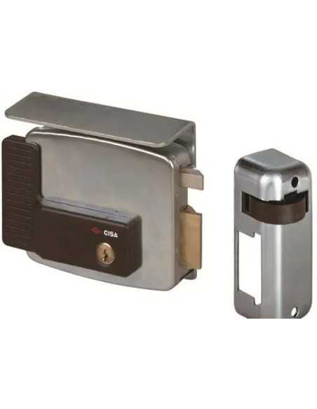 SERRATURA CISA 11721 50 SX ELETTRICA DA APPLICARE C/TETTO - CISA | Utensili Store