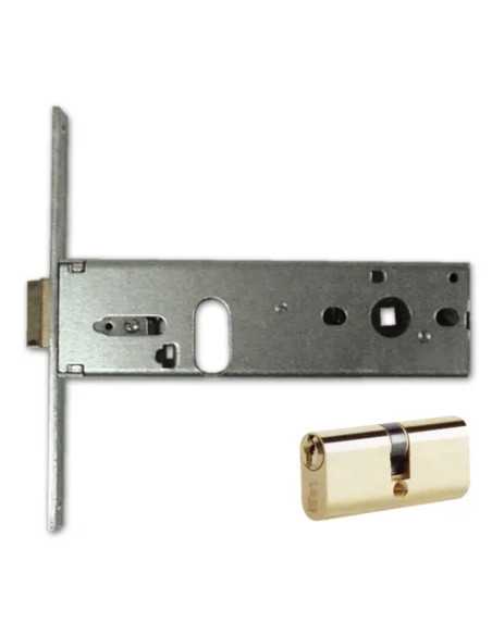 SERRATURA ISEO 704.601S C/CILINDRO 8300 DA INFILARE PER FASCE FERRO - ISEO | Utensili Store