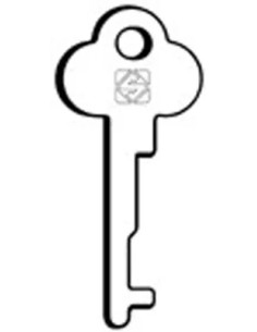 CHIAVE SILCA 1003P1 OTTONE X SERRATURE CASS. POSTALI - SILCA