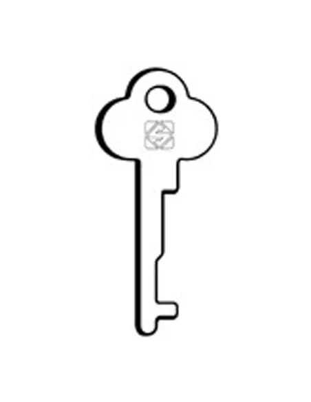 CHIAVE SILCA 1003P1 OTTONE X SERRATURE CASS. POSTALI - SILCA | Utensili Store