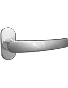 MANIGLIA PER INFISSI DK ALLUMINIO ARGENTO SATINATO - VI.TEL.