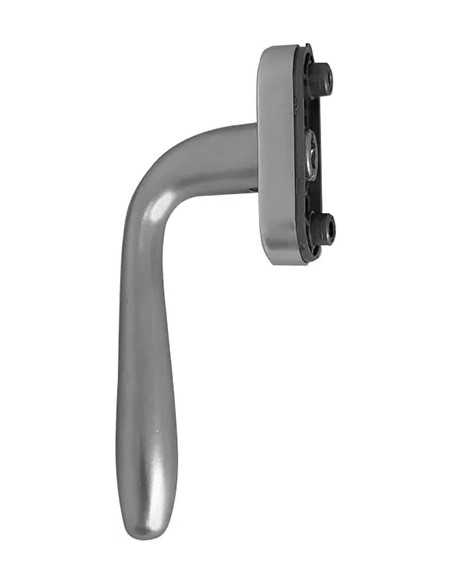 MANIGLIA DK IN ALLUMINIO AGNONE ARGENTO SATINATO - VI.TEL. | Utensili Store