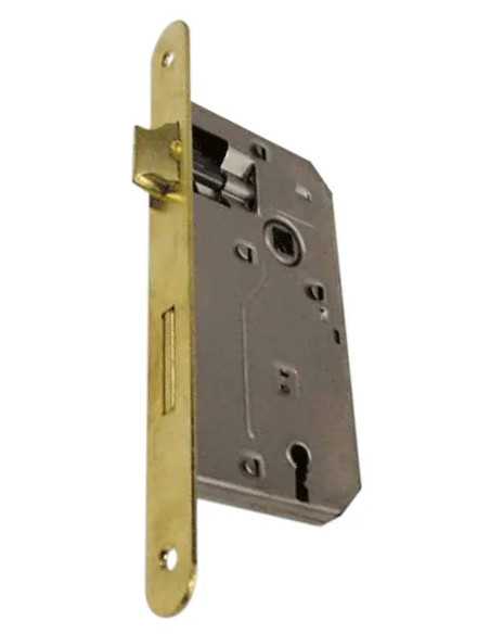 SERRATURA PATENT OTTONATA 40 BORDO TONDO - BONAITI | Utensili Store