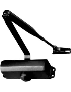 CHIUDIPORTA AEREO DC110 NERO - Senza Marca