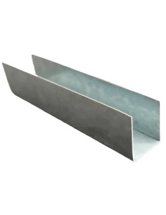 PROFILO X CARTONGESSO PERIMETRALE A U - Senza Marca