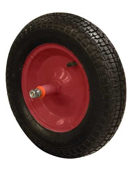 RUOTA PNEUMATICA PER CARRIOLA SMONTATA ZINC. - Senza Marca | Utensili Store