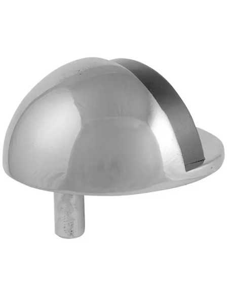 PARACOLPO FERMAPORTA MEZZA LUNA CROMATO - Senza Marca | Utensili Store