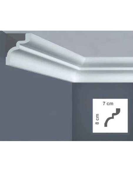 CORNICE SOFFITTO POLISTIRENE 2MT - BOVELACCI | Utensili Store
