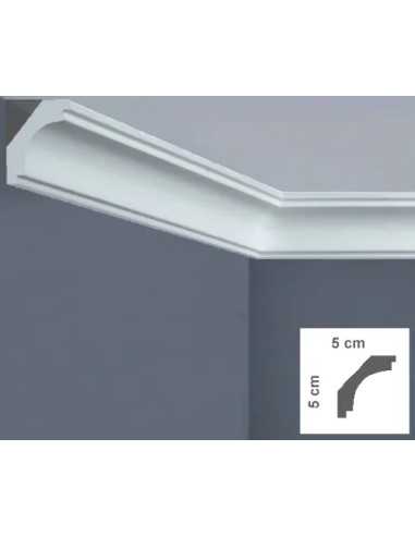CORNICE SOFFITTO POLISTIRENE 2MT - BOVELACCI | Utensili Store