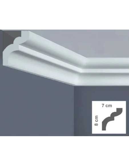 CORNICE SOFFITTO POLISTIRENE 2MT - BOVELACCI | Utensili Store