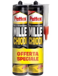 ADESIVO MONTAGGIO "MILLECHIODI CRYSTAL" - HENKEL