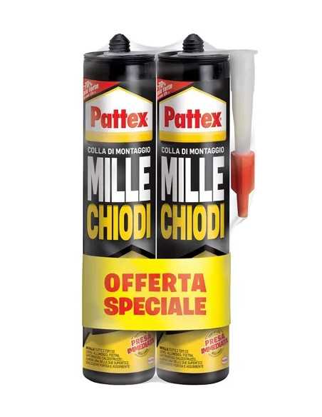 ADESIVO MONTAGGIO "MILLECHIODI CRYSTAL" - HENKEL | Utensili Store