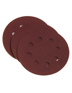 DISCO CARTA ABRASIVA GR 240 Ø115MM C/VELCRO PZ10 - POGGI