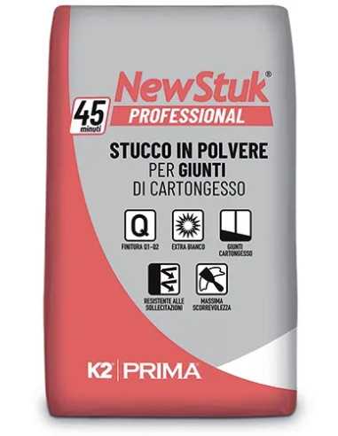 STUCCO IN POLVERE X CARTONGESSO K2 NEW STUK - k2 | Utensili Store