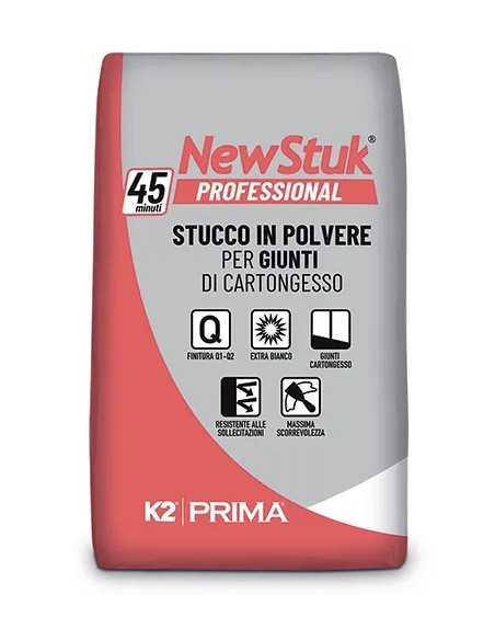 STUCCO IN POLVERE X CARTONGESSO K2 NEW STUK - k2 | Utensili Store