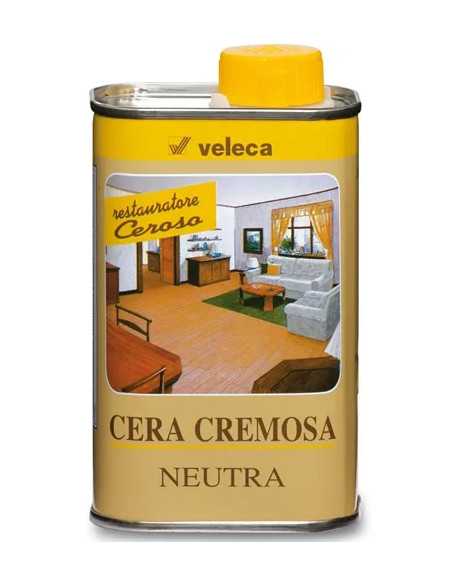 CERA LEGNO CREMOSA NEUTRA - VELECA | Utensili Store