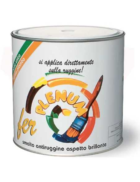 SMALTO FER-PLENUM BRILLANTE 250ML MOGANO - italchimica | Utensili Store