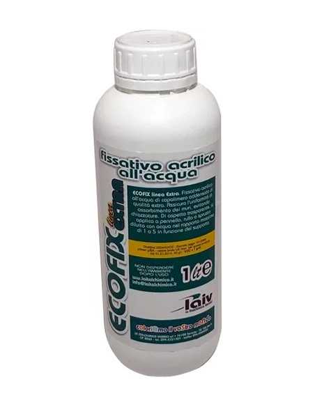 FISSATIVO ECOFIX ACRILICO ALL'ACQUA - italchimica | Utensili Store