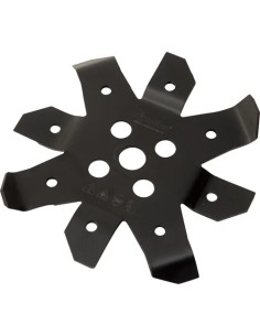 DISCO DECESPUGLIATORE ACCIAIO 8 DENTI MACINONE PAPILLON - PAPILLON