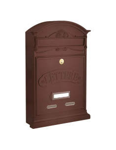 CASSETTA POSTALE SERIE 'LETTERE' - ALUBOX