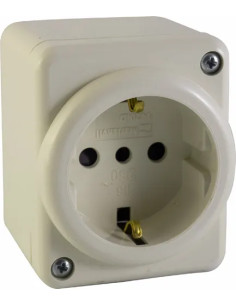 PRESA SCHUKO DA PARETE MINICANALINA MAURER - MAURER